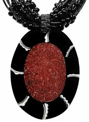 Produktbild von Hals-Kette mit Muschel-Anhänger Hals-Schmuck
