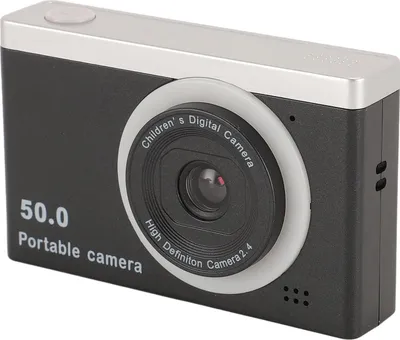 Obrázok produktu pre Digitálny fotoaparát 40 MP 1080P 2,4-palcový displej 8x zoom predný zadný dvojitý objektív kompaktný pre študentov selfie cestovanie čierny