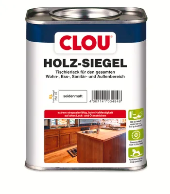 Produktbild von Clou Holz Siegel 750 ml seidenmatt
