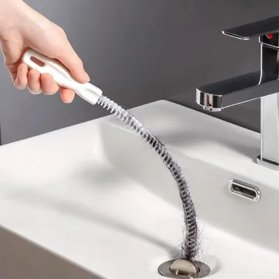 Abflussbürste 45 cm – flexibel, Haarentferner, Rohrreiniger