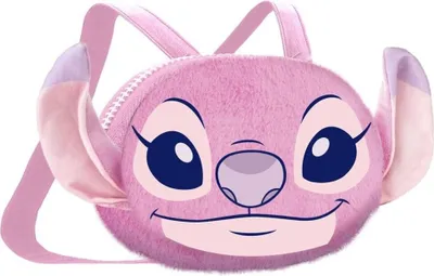 Produktbild von Karactermania Angel Plush Face Heart 6l 20x25x12 Cm Rucksack Rosa Rosa One Size