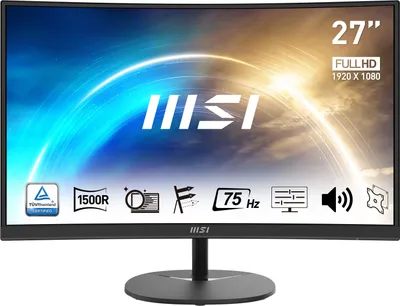 Obrázok produktu pre MSI Pro MP271CA, 68,6 cm (27"), 1920 x 1080 px, Full HD, LED, 5 ms, Čierna