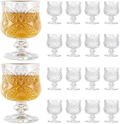 Produktbild von Elegante Cocktailgläser - Set aus 18 - linsenfreies Glas - 45 ml