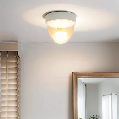 Produktbild von Badezimmerlampe IP44 E27 Weiß Modern Badlampe