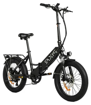Produktbild von Pixar WIND1 48V 10,4Ah 20x3 Elektrofahrrad Schwarz Scheibenbremsen