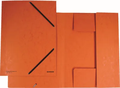 Produktbild von DONAU 8643119-12 Gummizugmappe - A4, orange