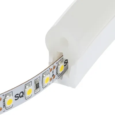 Obrázok produktu pre T-LED Silikónový profil pre LED pásiky okrúhly 117008