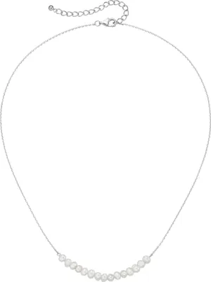 Produktbild von Collier Smart Jewel mit Süßwasser-Perlen, Silber 925 Silber 45 cm