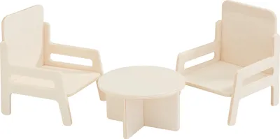 Produktbild von stafil Miniatur Wohnzimmer Set 1:12 11-teilig