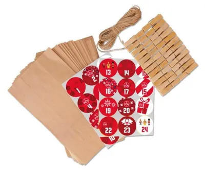 Produktbild von 1. FC Nürnberg Adventskalender Tüten leer