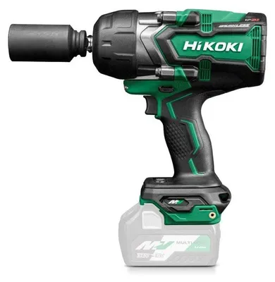Obrázek produktu pro Hikoki WR36DG W2Z, Rázový šroubovák, Rukojeť pistole, 1/2", Černá, Zelená, Šedá, Bezkartáčový, IP56