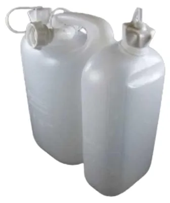 Doppelkanister weiß-Kombikanister 5,5+3Liter
