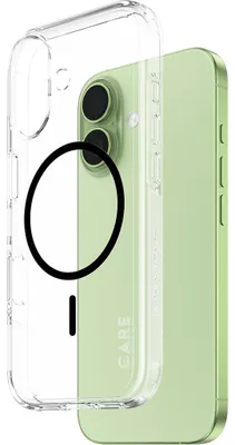Produktbild von CARE by PanzerGlass Flagship Case Transparent Urban Explorer w. Black MagSafe iPhone 17