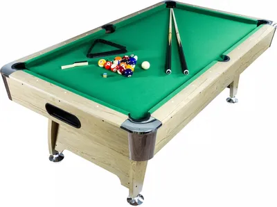 Produktbild von 8ft Billardtisch Pool Billard Billiardtisch Tischbillard Poolbillard 8 Fuß grün