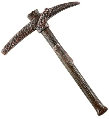 Productafbeelding van Kunststof pikhouweel, bruin-grijs, 46 cm - universele maat