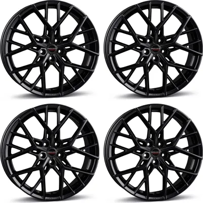 Immagine prodotto di 4x cerchio Borbet BY nero opaco 8,0x18 ET40 5x112 4051665056846 BY 80840112566,6BM compatibile con Ssangyong Korando, Torres