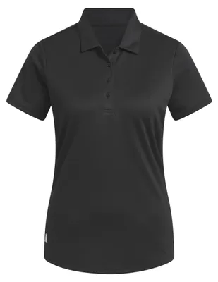 Zdjęcie produktu dla Koszulka polo damska adidas, krótki rękaw, kolor: czarny, rozmiar: XL
