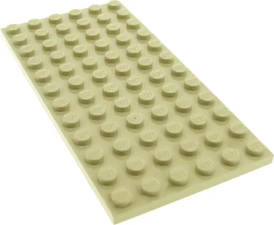 Produktbild von 1x Lego Bau Platte 6x12 beige Basic Grundplatte Star Wars 10123 4188158 3028