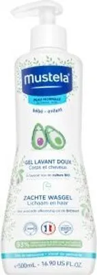 Immagine prodotto di Mustela Bébé Gel detergente delicato Shampoo e gel doccia 2in1 per bambini 500 ml