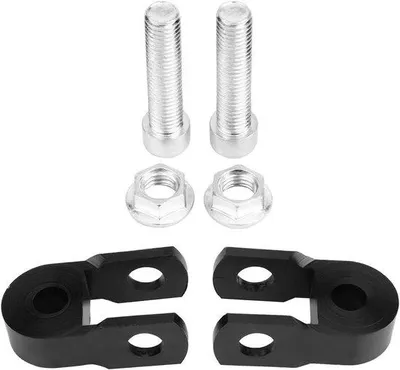 Produktbild von Motor Achtervering Riser 3 cm Schwarz für Motorrad Anpassung