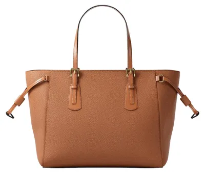 Produktbild von Michael Kors Voyager Extra-Small Saffiano Leather Convertible Crossbody Bag Luggage