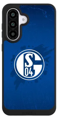 Produktbild von NIVOCASE Handyhülle für Samsung Galaxy A56 5G  Hülle NIVOpure Case Schwarz FC Schalke 04 Offizielles Lizenzprodukt