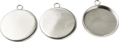 Produktbild von Metall-Anhänger "Rund" Ø 20 mm