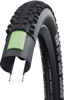 Produktbild von Schwalbe Smart Sam Plus 29x2,25" 57-622 black Reflex E-50 HS624 clincher plášť