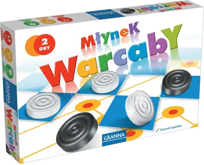 Produktbild von Gra strategiczna Warcaby i Młynek Granna - dla dzieci