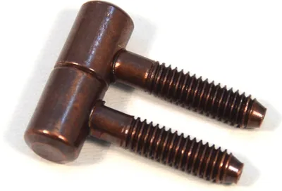 Produktbild von 4 Stück IHC Scharnier Einbohrband Aufschraubband Tür-Scharnier Türband Bronze Höhe: 26mm