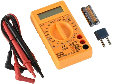 Image de Multimètre numérique portable professionnel, ampèremètre, voltmètre, ohmmètre