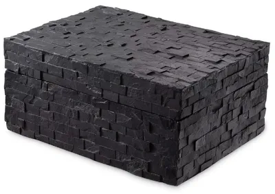 Produktbild von Casa Padrino Luxus Schmuckkasten Schwarz 28,5 x 22 x H. 13 cm - Schmuckschatulle - Aufbewahrungsbox - Luxus Accessoires - Deko Accessoires - Luxus Qualität