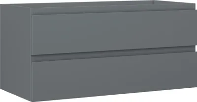 Produktbild von Mexen Orio Badezimmer-Unterschrank 100 cm, 2 Schubladen, Mattgraphit - 91A10-10047-2-BFF66