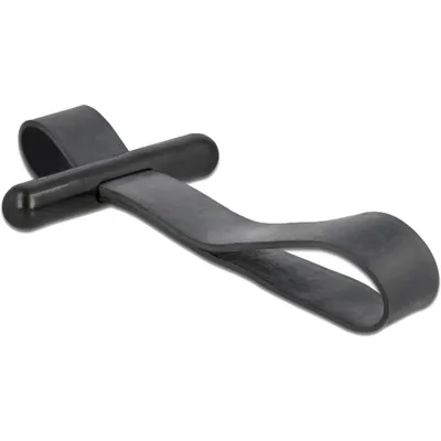 Produktbild von Kabelbinder mit Gummischlaufe (schwarz, 1 Stück)