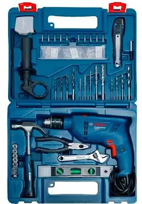 Produktbild von Bosch GSB 600 Professional, Schlagschrauber, Pistolengriff, Blau, Gebürstet, 48000 RPM, 3000 RPM