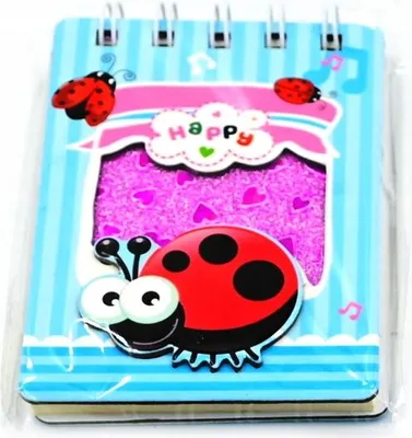 Zdjęcie produktu dla Biedronka Pszczółka Motyl Notesik Różne Kolory