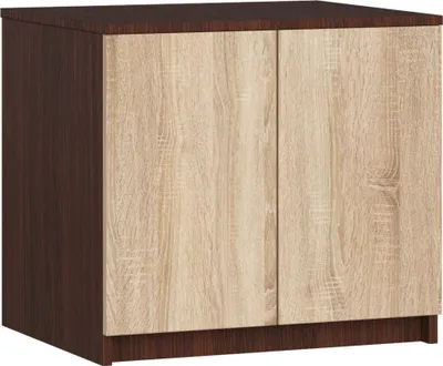 Produktbild von Schrankaufsatz für Kleiderschrank AKORD S60 Wenge Sonoma-Eiche B60xH55xT51 cm