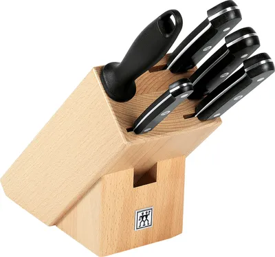 Obrázok produktu pre ZWILLING Gourmet, Set nožov/príborov, Nerezová oceľ, Plast, Drevo, Nerezová oceľ, Čierna