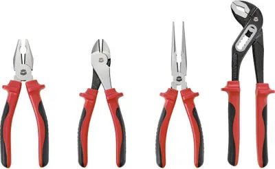 Produktbild von TOOLCRAFT TO-7492839 Werkstatt Zangen-Set 4teilig