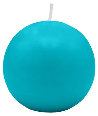 Produktbild von Kugelkerzen Ocean Blau Ø 70 mm, 12 Stück