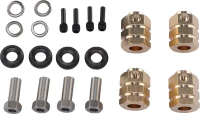 Zdjęcie produktu dla Przedłużenie piasty RC Whex Hex 15 mm z mosiężnym adapterem do napędów 1/10
