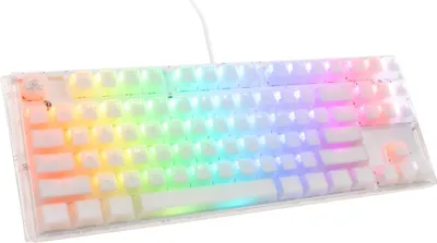 Zdjęcie produktu dla Ducky One 3 Aura White TKL Gaming Tastatur RGB LED