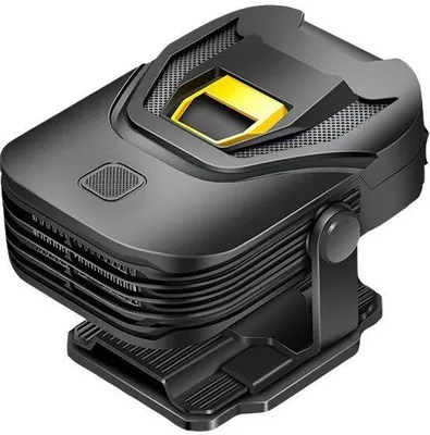 Produktbild von Handgehechte 12 V 120 W Autoheizung - schnelle Aufheizung - Entfroster und Windschutzscheibeheizung mit 360° Drehung (gelb)