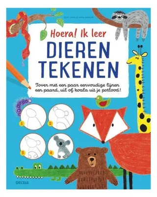 Immagine prodotto di Deltas Hurra! Ich lerne, Tiere zu zeichnen