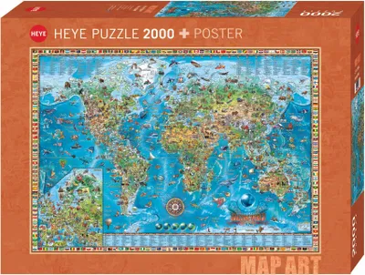 Immagine prodotto di Puzzle 2000 pezzi Amazing World 29846