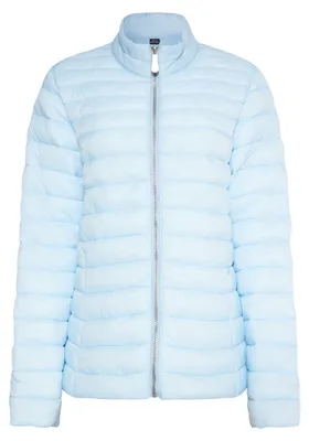 Produktbild von Damen Jacke aus 100% Nylon mit synthetischer Isolierung in Grau, Größe L