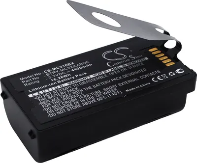 Produktbild von TECHTEK Akku Kompatibel mit Ersetzt 82-127909-02, für BTRY-MC31KAB02, für BTRY-MC31KAB02-50, für BTRY-MC3XKABOE