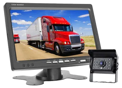 Obrázek produktu pro Záložní monitor, 7palcový displej, podpora pro duální kameru, jednosměrný záložní monitor