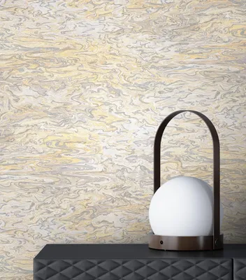 Produktbild von NEWROOM Tapete Barika Beige Vliestapete - Glamour Marmor Germany