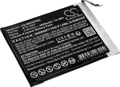 Produktbild von TECHTEK Akku Kompatibel mit [Orbic] Magic 5G, Myra 5G, R678EL, R678L5 Ersetzt BTE-5001
